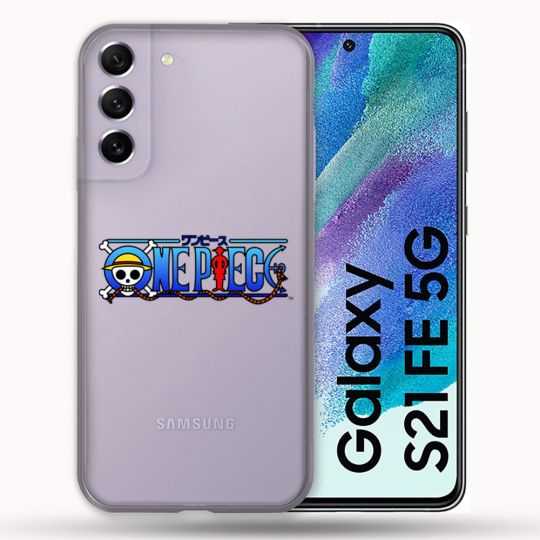 Coque Transparente Pour Samsung Galaxy S21 FE One Piece Logo