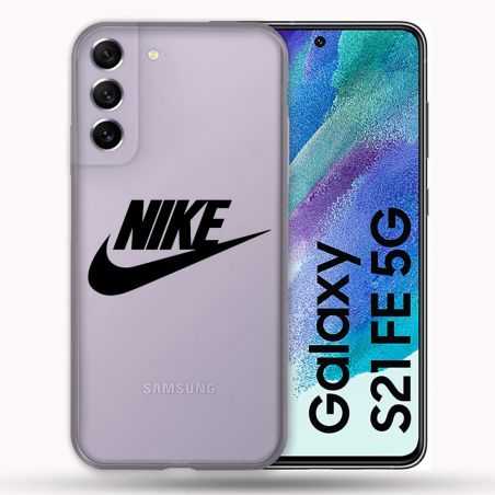 Coque Transparente Pour Samsung Galaxy S21 FE Nike