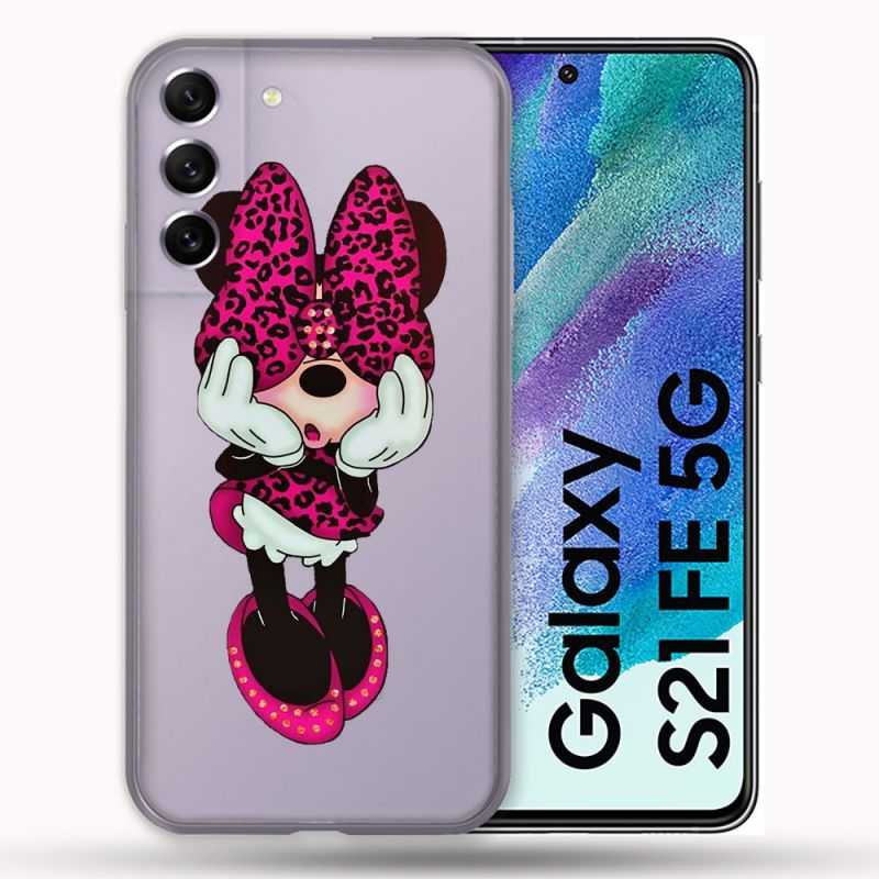 Coque Transparente Pour Samsung Galaxy S21 FE Minnie