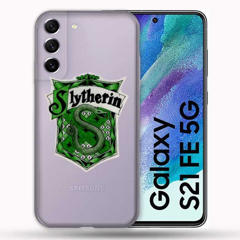 Coque Transparente Pour Samsung Galaxy S21 FE Harry Potter Slytherin