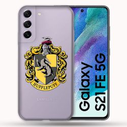 Coque Transparente Pour Samsung Galaxy S21 FE Harry Potter Hufflepuff