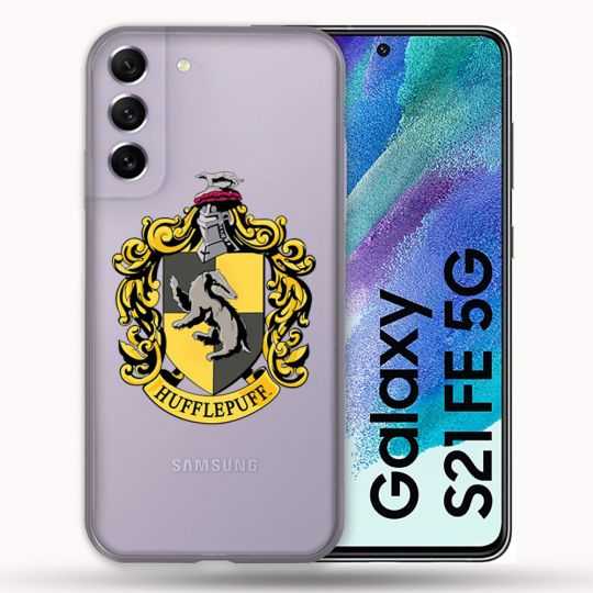 Coque Transparente Pour Samsung Galaxy S21 FE Harry Potter Hufflepuff