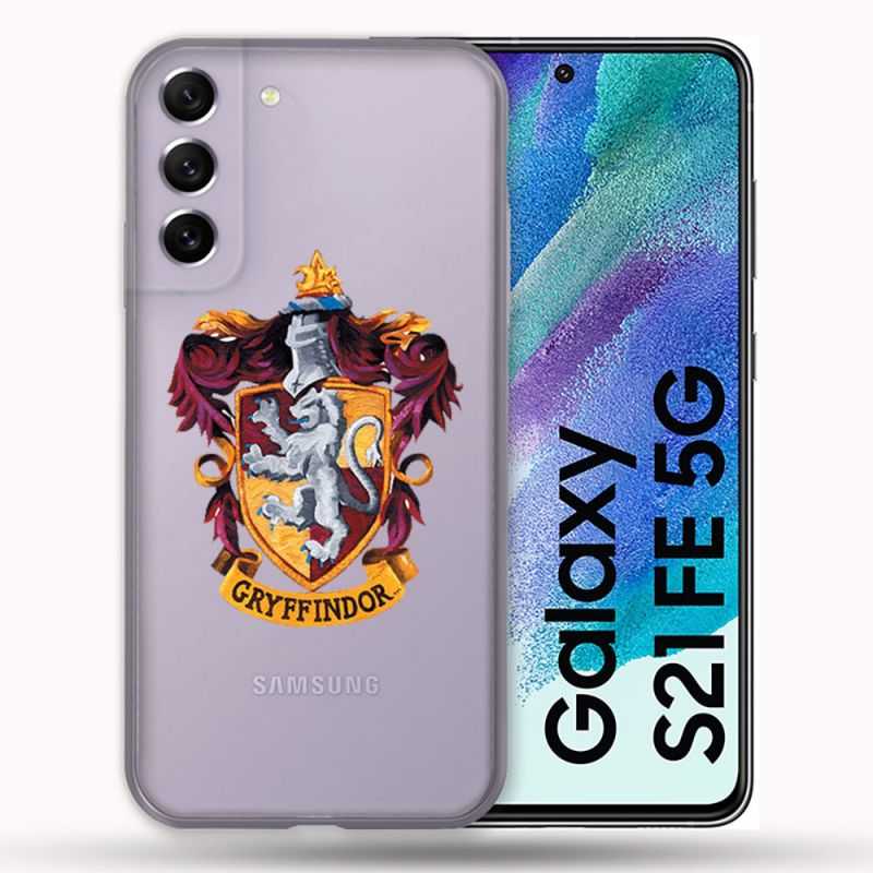 Coque Transparente Pour Samsung Galaxy S21 FE Harry Potter Griffindor