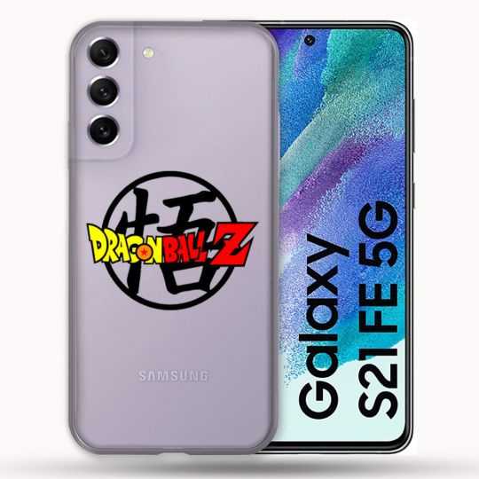Coque Transparente Pour Samsung Galaxy S21 FE Dragon Ball Logo