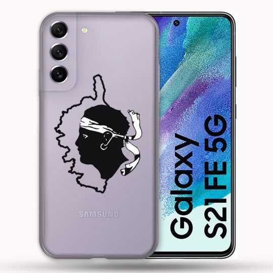 Coque Transparente Pour Samsung Galaxy S21 FE Corse