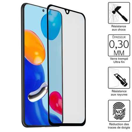 Vitre protection / Verre trempé 3D privé anti espion pour Xiaomi Redmi Note 11 Pro / 11 Pro 5G