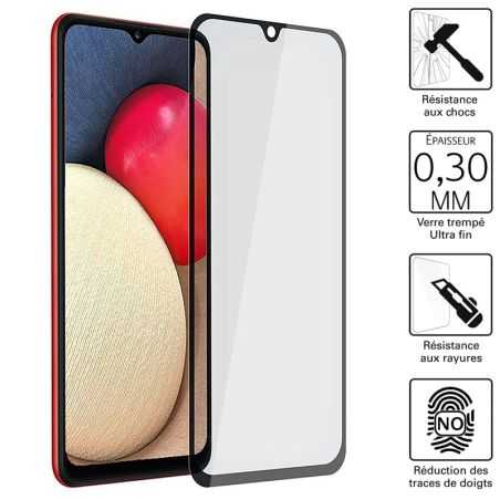 Vitre protection / Verre trempé 3D pour Samsung Galaxy A03