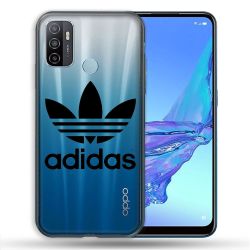 Coque Transparente Pour Oppo A53 / A53S Adidas