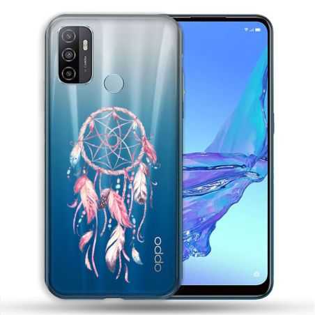 Coque Transparente Pour Oppo A53 / A53S Attrape Reve Rose