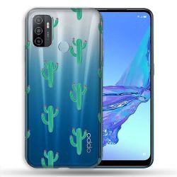 Coque Transparente Pour Oppo A53 / A53S Cactus