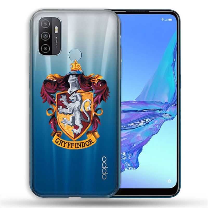 Coque Transparente Pour Oppo A53 / A53S Harry Potter Griffindor