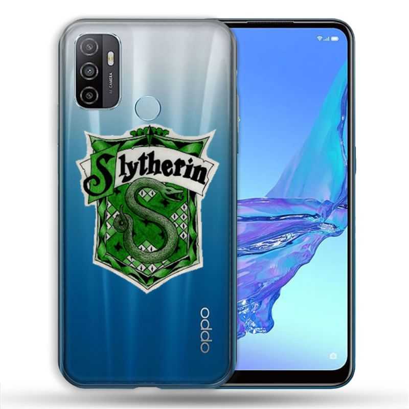 Coque Transparente Pour Oppo A53 / A53S Harry Potter Slytherin