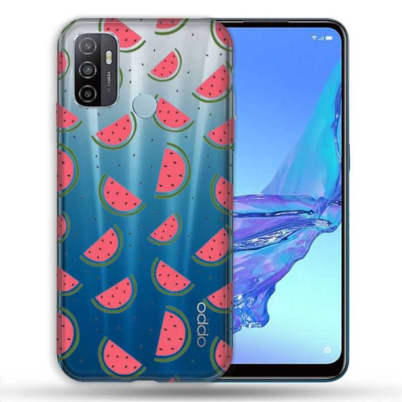 Coque Transparente Pour Oppo A53 / A53S Pasteque