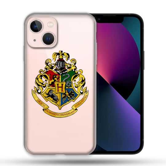 Coque Transparente Pour Apple Iphone 13 (6,1) Harry Potter Poudlard