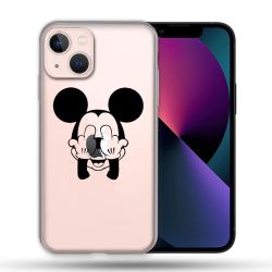 Coque Transparente Pour Apple Iphone 13 (6,1) Mickey doigt