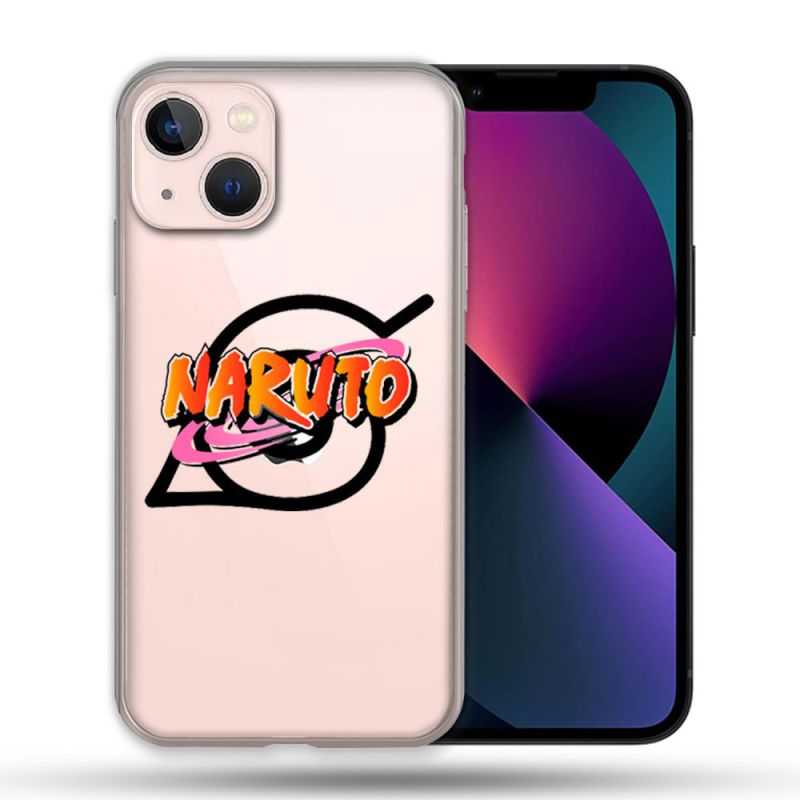Coque Transparente Pour Apple Iphone 13 (6,1) Naruto Logo