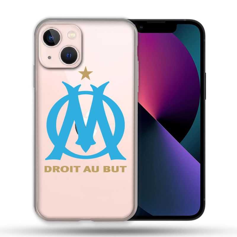 Coque Transparente Pour Apple Iphone 13 (6,1) Olympique Marseille OM