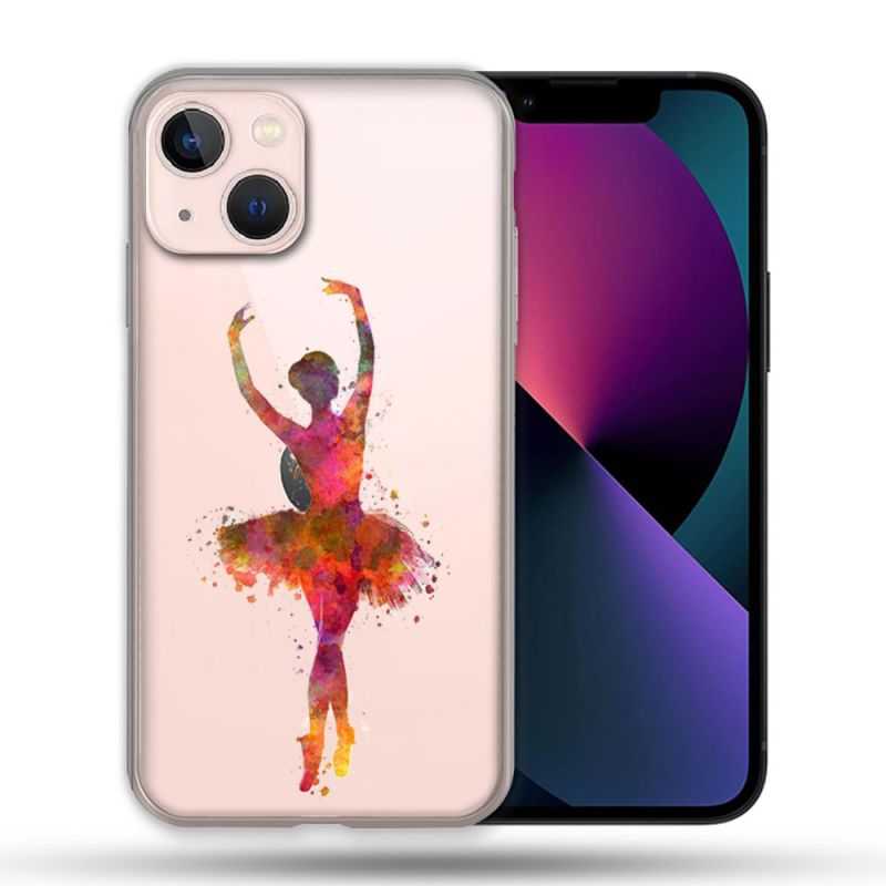 Coque Transparente Pour Apple Iphone 13 Mini (5.4) Danseuse etoile