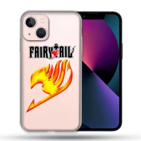 Coque Transparente Pour Apple Iphone 13 Mini (5.4) Fairy Tail