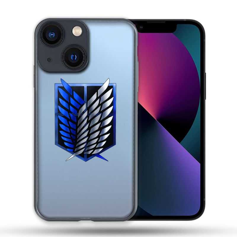 Coque Transparente Pour Apple Iphone 13 PRO Attaque Titan Logo