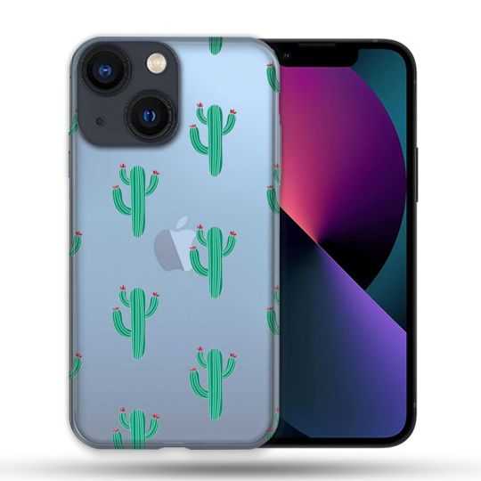 Coque Transparente Pour Apple Iphone 13 Pro Max Cactus