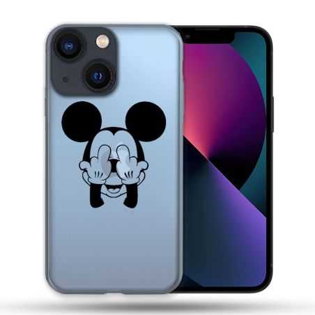 Coque Transparente Pour Apple Iphone 13 Pro Max Mickey doigt