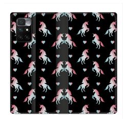 Housse Cuir Portefeuille Pour Xiaomi Redmi 10 Fantastique Licorne Pattern