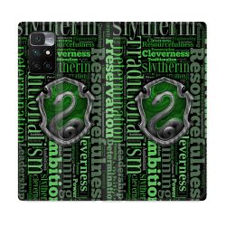 Housse Cuir Portefeuille Pour Xiaomi Redmi 10 Harry Potter Serpentar