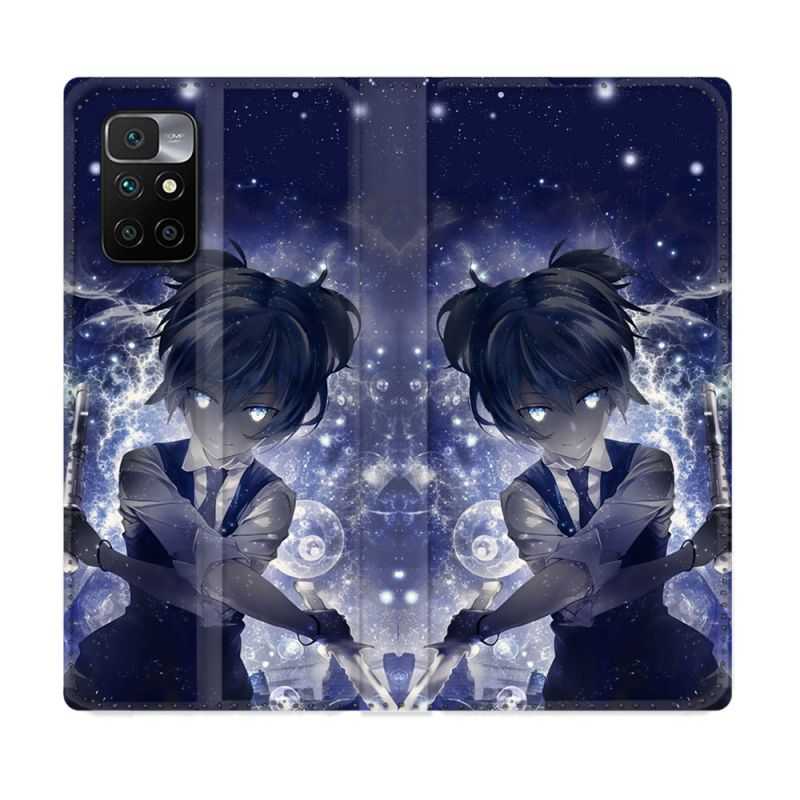 Housse Cuir Portefeuille Pour Xiaomi Redmi 10 Manga Assassination Classroom Nagisa