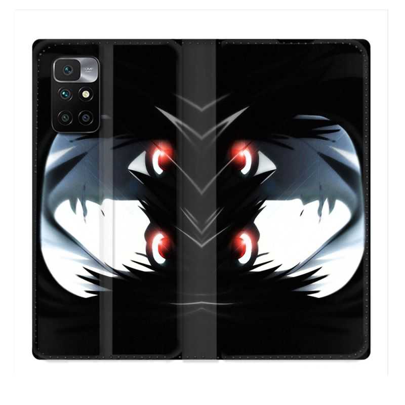 Housse Cuir Portefeuille Pour Xiaomi Redmi 10 Manga Death Note L