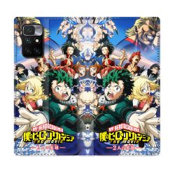 Housse Cuir Portefeuille Pour Xiaomi Redmi 10 Manga My Hero Academia Affiche