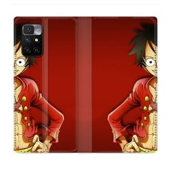 Housse Cuir Portefeuille Pour Xiaomi Redmi 10 Manga One Piece Luffy