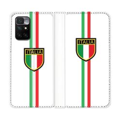 Housse Cuir Portefeuille Pour Xiaomi Redmi 10 Voyage Italie 3 Blanc