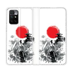 Housse Cuir Portefeuille Pour Xiaomi Redmi 10 Voyage Japon Femme