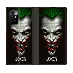 Housse Cuir Portefeuille Pour Xiaomi Redmi 10 Joker Noir