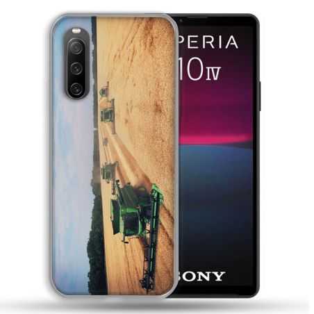 Housse Cuir Portefeuille Pour Xiaomi Redmi 10 Agriculture Tracteur Color