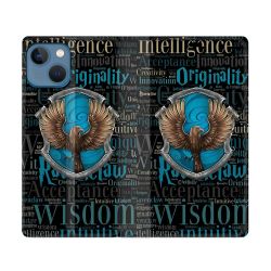 Housse Cuir Portefeuille Pour Iphone 14 (6.1) Harry Potter Serdaigle