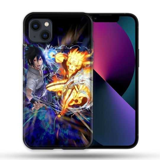 Coque Compatible MagSafe Pour Iphone 14 Pro Max (6.7) Manga Naruto VS