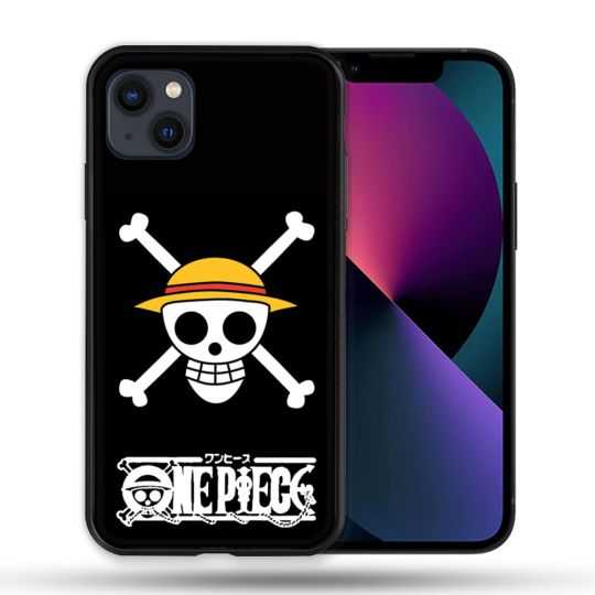 Coque Compatible MagSafe Pour Iphone 14 Pro Max (6.7) Manga One Piece Tete de Mort