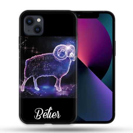 Coque Compatible MagSafe Pour Iphone 14 Pro Max (6.7) Signe Zodiaque 2 Bélier