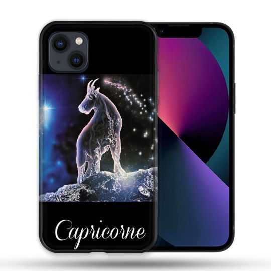 Coque Compatible MagSafe Pour Iphone 14 Pro Max (6.7) Signe Zodiaque 2 Capricorne