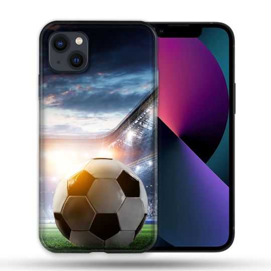 Coque Compatible MagSafe Pour Iphone 14 Pro Max (6.7) Sport Football Stade