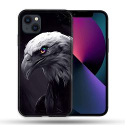 Coque Pour Iphone 14 Pro Max (6.7) Animal Aigle Royal Noir