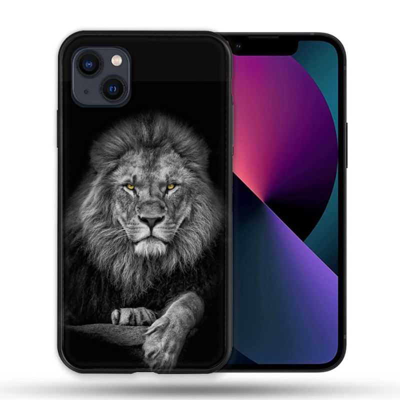 Coque Pour Iphone 14 Pro Max (6.7) Animal Lion Majestueux