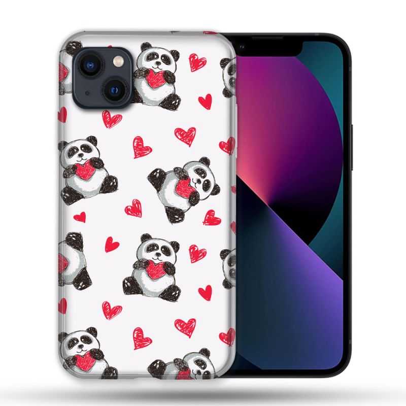 Coque Pour Iphone 14 Pro Max (6.7) Animal Panda Color