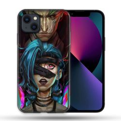 Coque Pour Iphone 14 Pro Max (6.7) Arcane Jynx Bleu