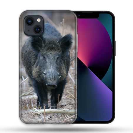 Coque Pour Iphone 14 Pro Max (6.7) Chasse Sanglier Pin