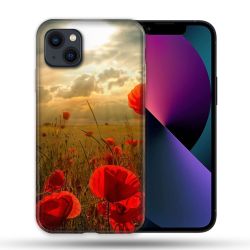 Coque Pour Iphone 14 Pro Max (6.7) Fleur Coquelicot