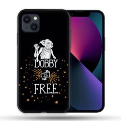 Coque Pour Iphone 14 Pro Max (6.7) Harry Potter Dobby Free Noir