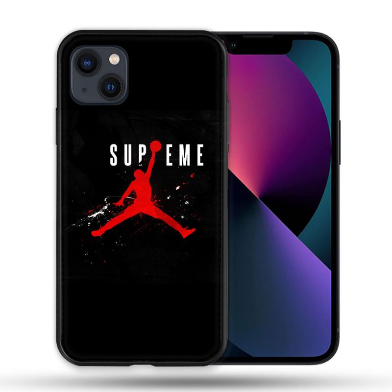 Coque Pour Iphone 14 Pro Max (6.7) Jordan Supreme Noir